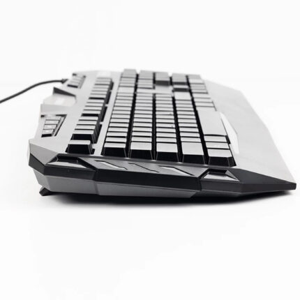 کیبورد گیمینگ هیسکا مدل HX-KEG400 RGB، سوییچ ممبران، Full-Size نورپردازی RGB