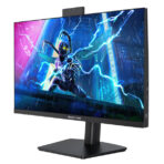 مانیتور گیمینگ 27 اینچ مسترتک مدل  PA279QTC، رزولوشن QHD، پنل IPS، نرخ بروزرسانی 180 هرتز، با نسبت تصویر 16:9، دارای اسپیکر داخلی، دارای پورت HDMI و DisplayPort و USB و خروجی هدفون