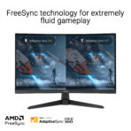 مانیتور ایسوس مدل TUF Gaming VG27VQ3B سایز 27 اینچ