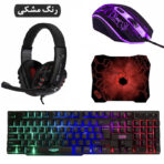 ست گیمینگ اورزلی مدل RX-25O-ESSENTIAL-PACK، سوییچ ممبران، Full-Size، نورپردازی LED RGB