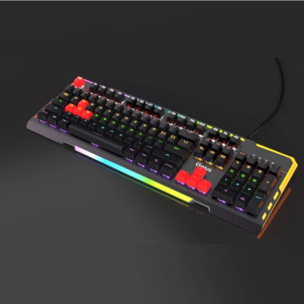 کیبورد و ماوس گیمینگ جی پلاس مدل GMK-K560W/M440W