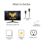 مانیتور ایسوس مدل TUF Gaming VG27VQ3B سایز 27 اینچ